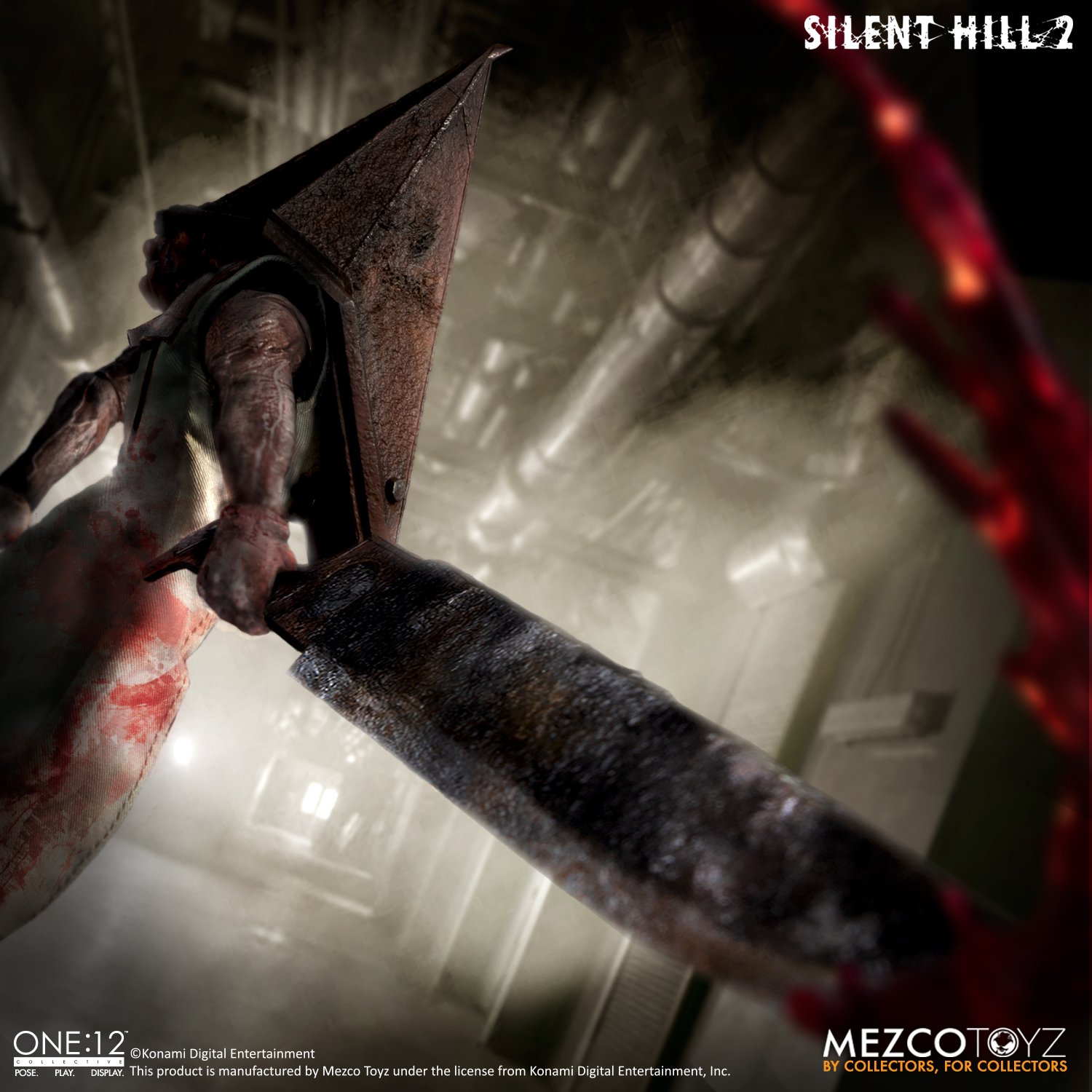 Pre-Order Mezco One:12 Collective Silent Hill 2 Red Pyramid Thing Figure